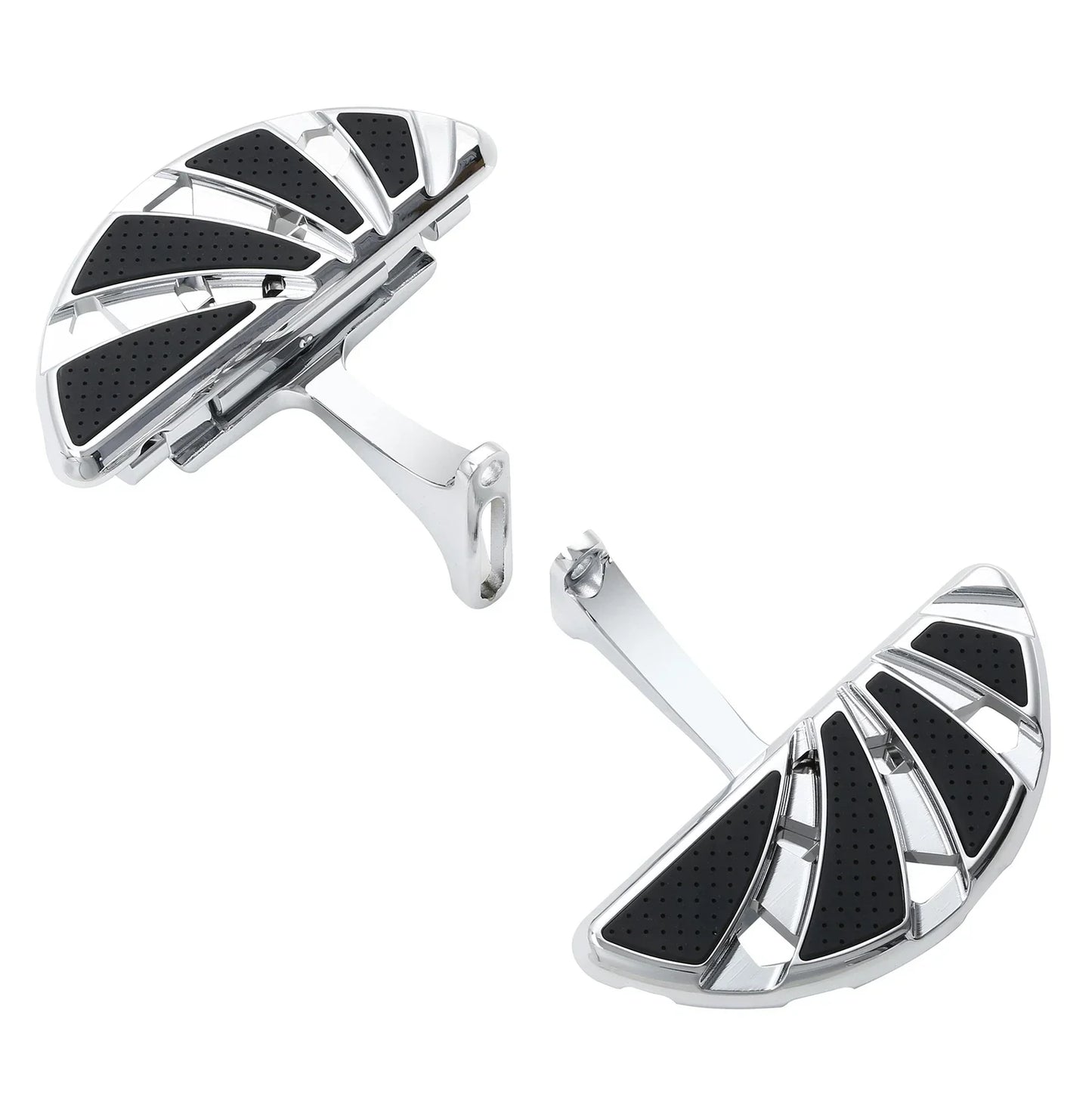 Chrome Rear Passenger Footboards for Harley Road King Street Glide (1993 - 2025)
