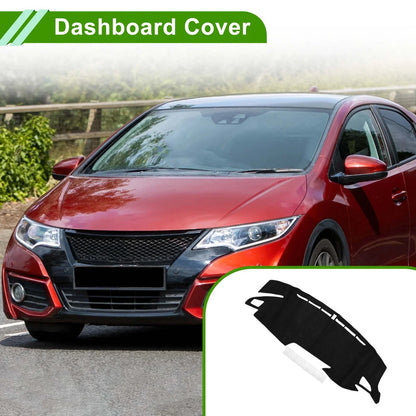 Dashboard Cover Mat for Honda Civic Type R FK7 FK8 FC1 (2017-2024) Black
