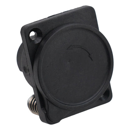 ABS Plastic Shell XLR 3-pin Socket Charging Port for Auto Make Model