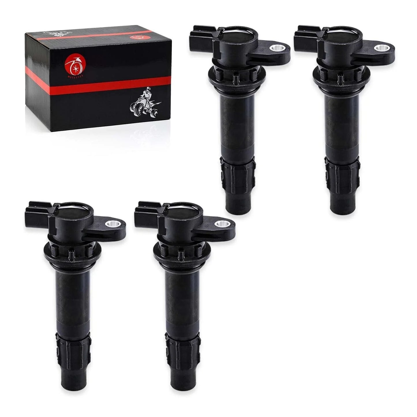 Ignition Coils 4 Pcs for Yamaha WaveRunner FX Cruiser FX1100 HO (2004–2008)