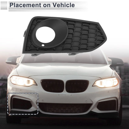 1pc Right Front Fog Light Grill for BMW 2 Series F22 (2014-2017)