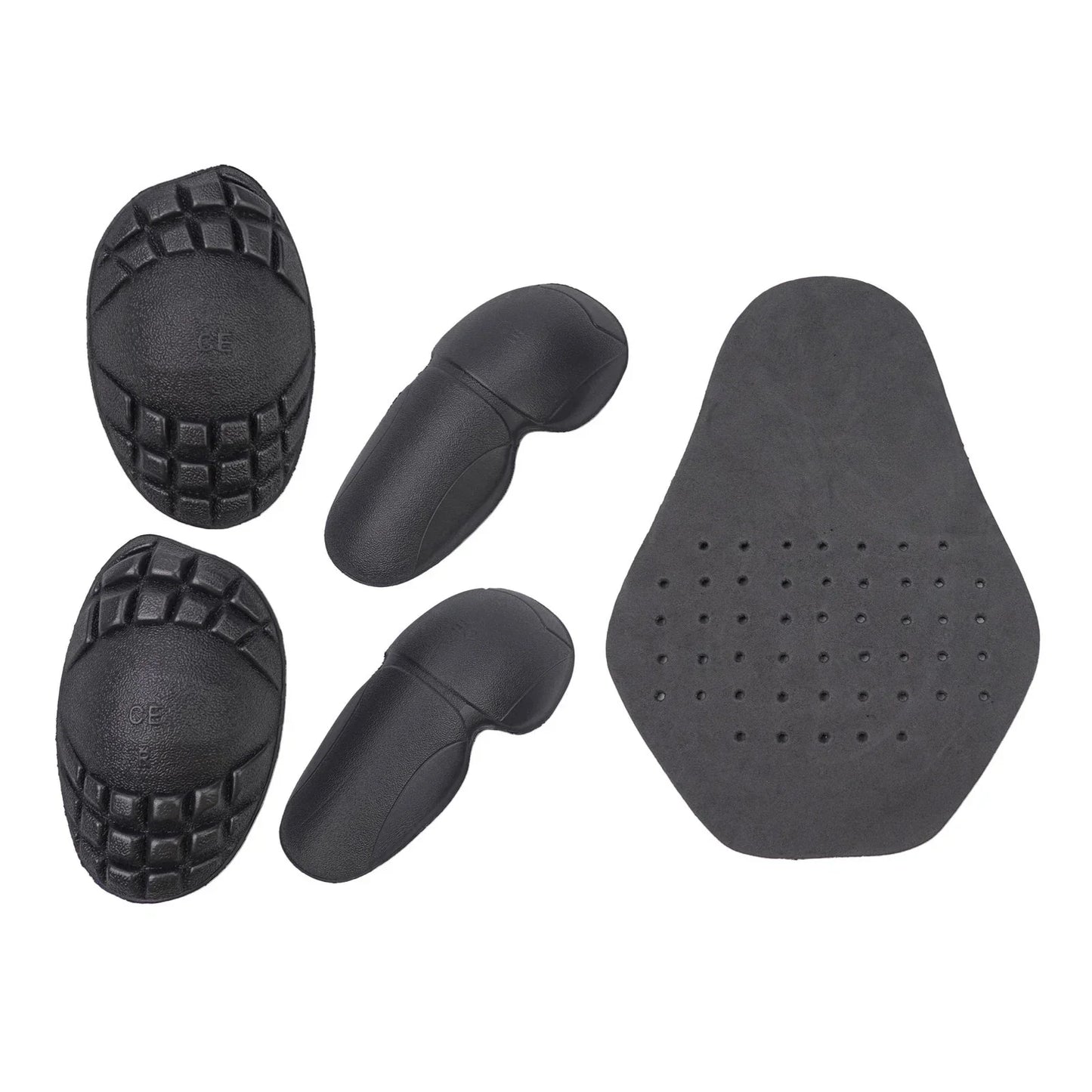 Protectors / 5Pcs / Black Elbow & Shoulder Protectors for Motorcycle