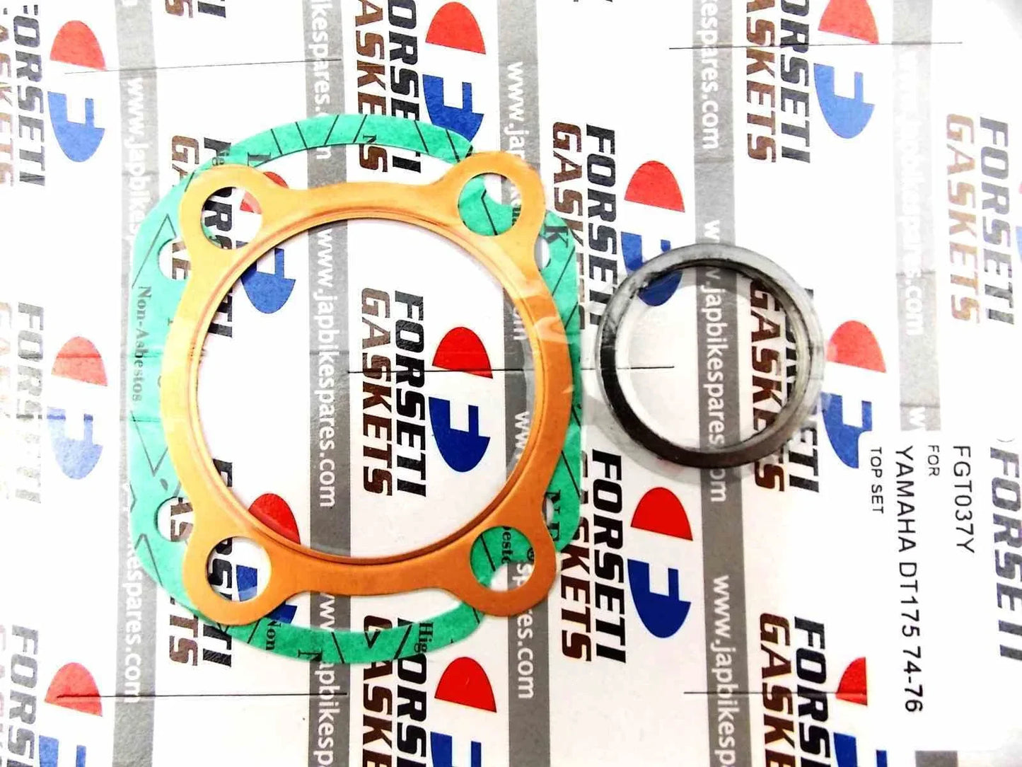 STD Top End Kit 66mm Piston Rings Gasket for YAMAHA TY175 (1974-1980)