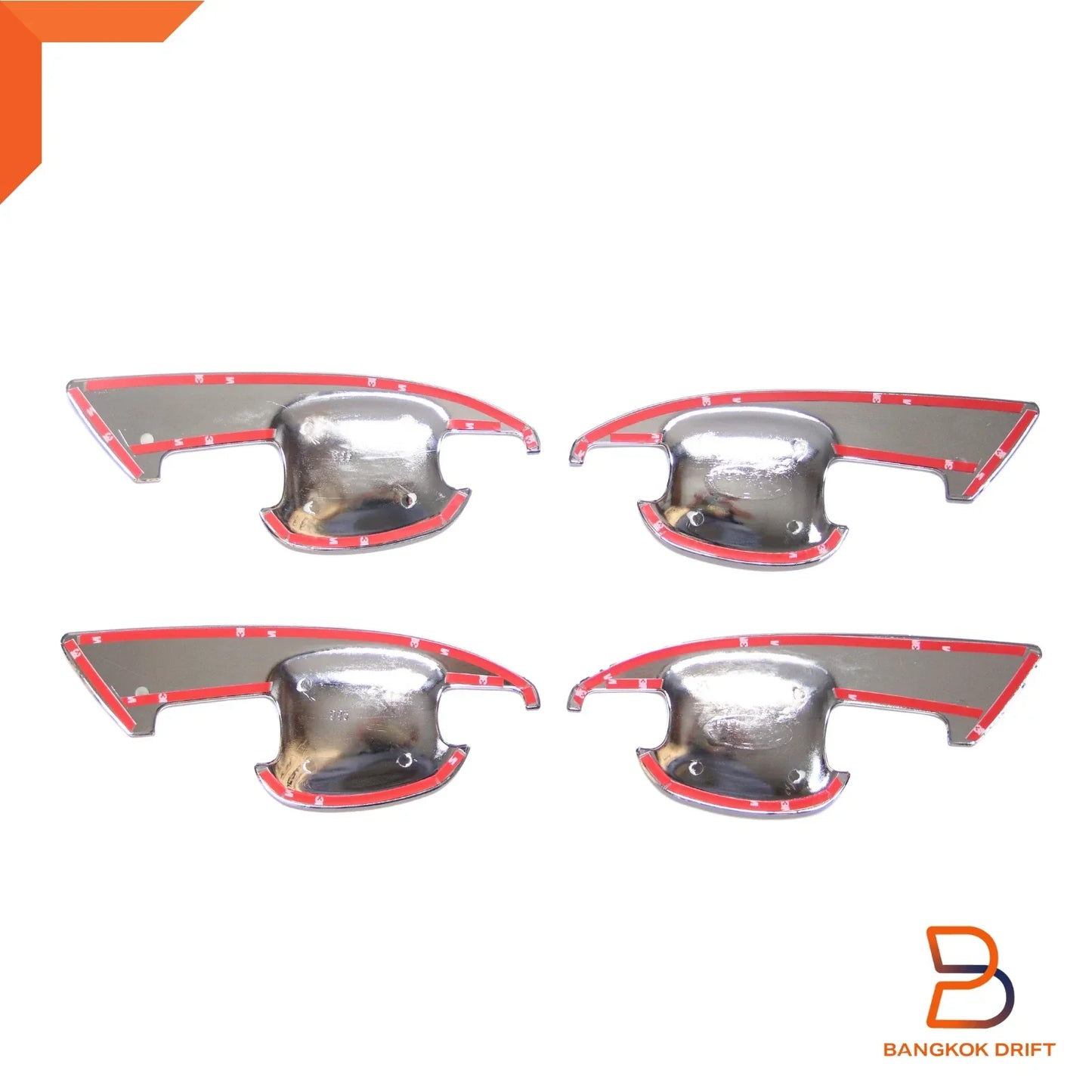 Chrome Door Handle Cover Insert Bowl Trim for Chevy Colorado Z71 (2012-2019)