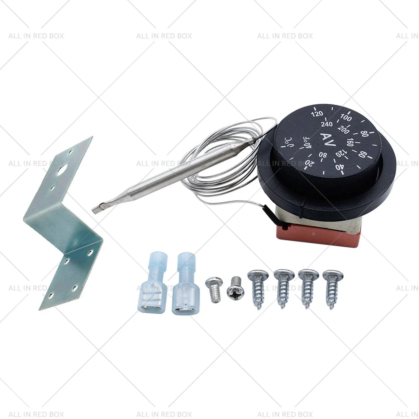 Radiator Fan Control Switch Thermostat 12V for Vehicle (0-120°C)