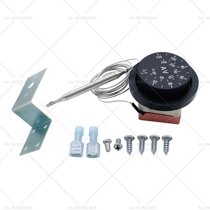 Radiator Fan Control Switch Thermostat 12V for Vehicle (0-120°C)