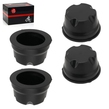 2 x Front And Rear Wheel Hub Caps for Suzuki King Quad (2003–2016)