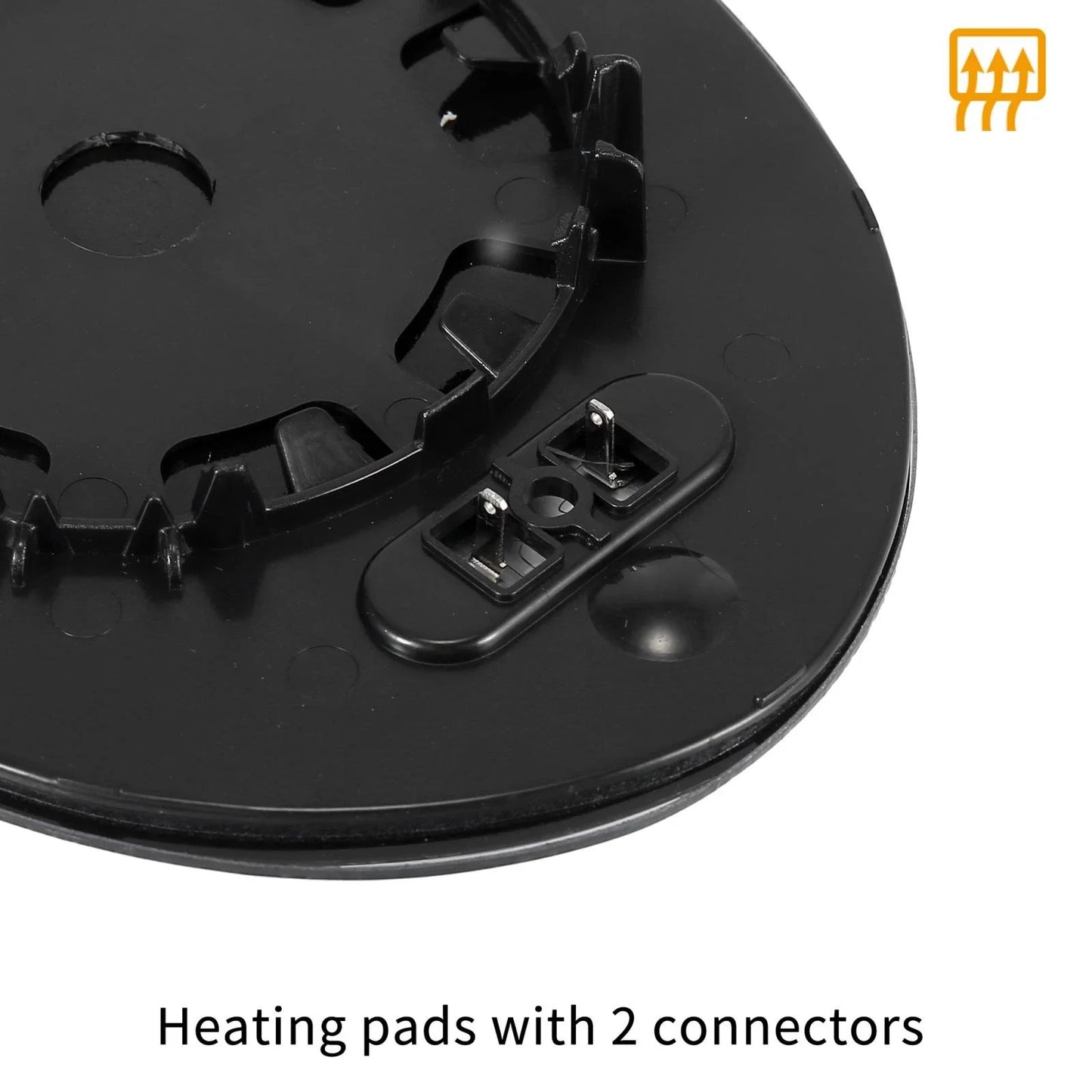 Mirror Glass w/ Backing Plate Heated Right Side RH for Mini Cooper (2014-2020)