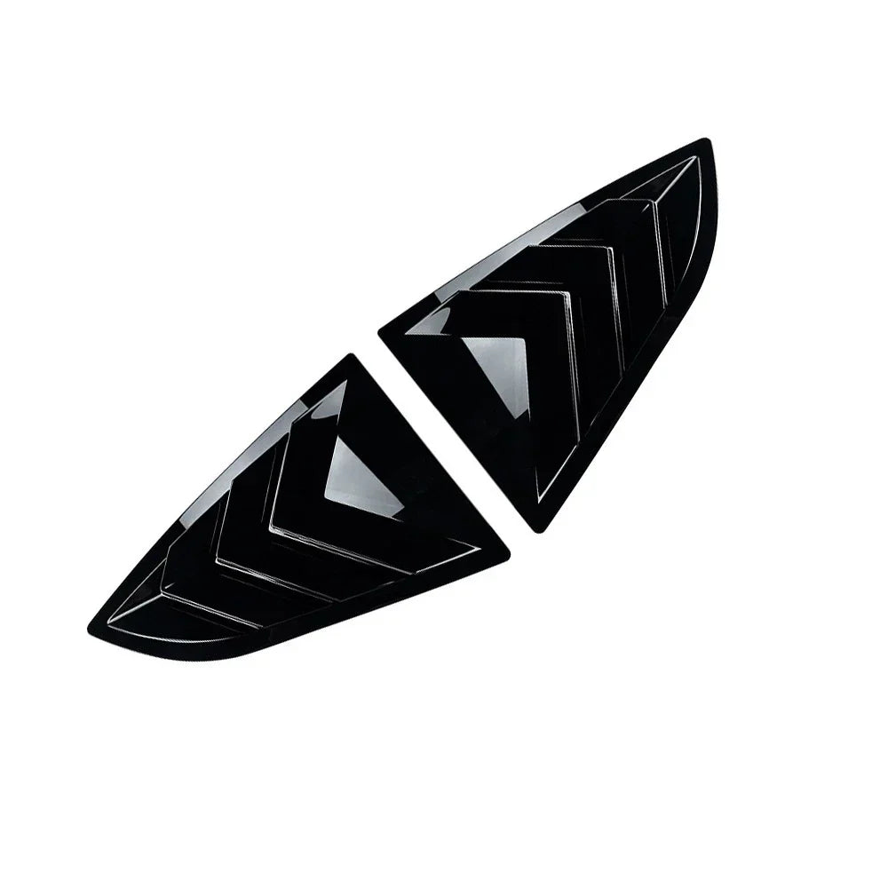 Gloss Black Window Louvers for Toyota GR86 Subaru BRZ (2022-2025)