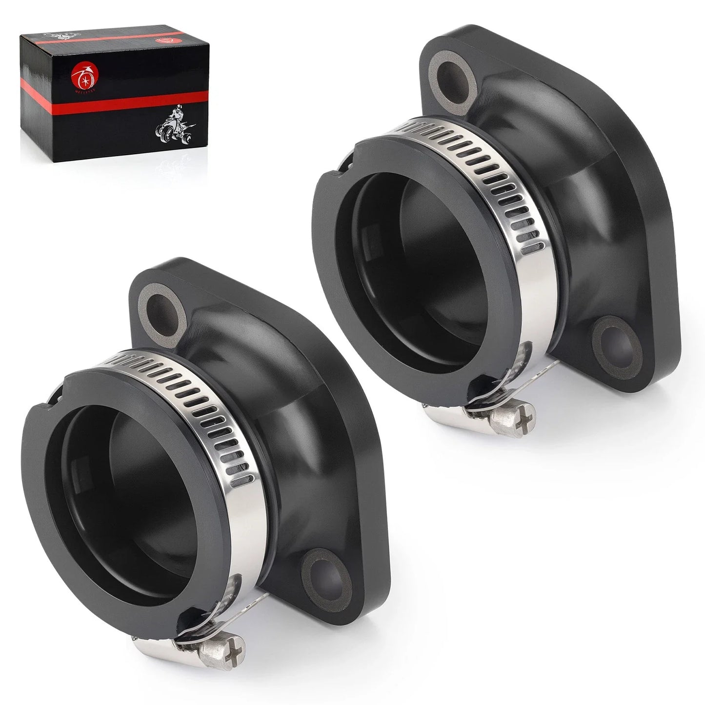 2 x Intake Manifold Boot for Polaris Trail Boss 250 250R (1988–1988)