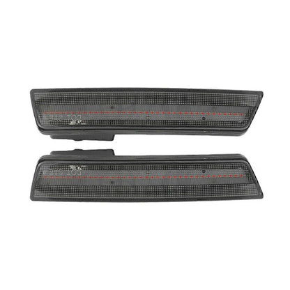 Red LED Rear Side Marker Lights for Dodge Challenger, Charger (2008-2014)