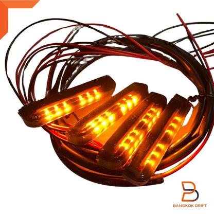 4 x Amber LED Front Grille Lights for Ford Ranger Raptor (2022-2025)