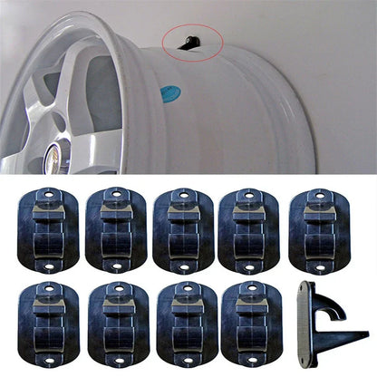 10x Tire Wheel Rim Hub Display Rack Wall Mounted Hook AU