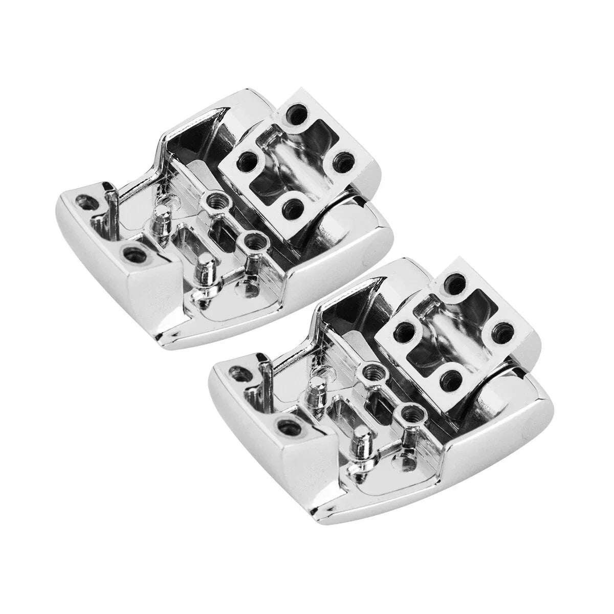 Chrome Trunk Lock Hinges for Harley Touring Electra Glide (1988-2013)