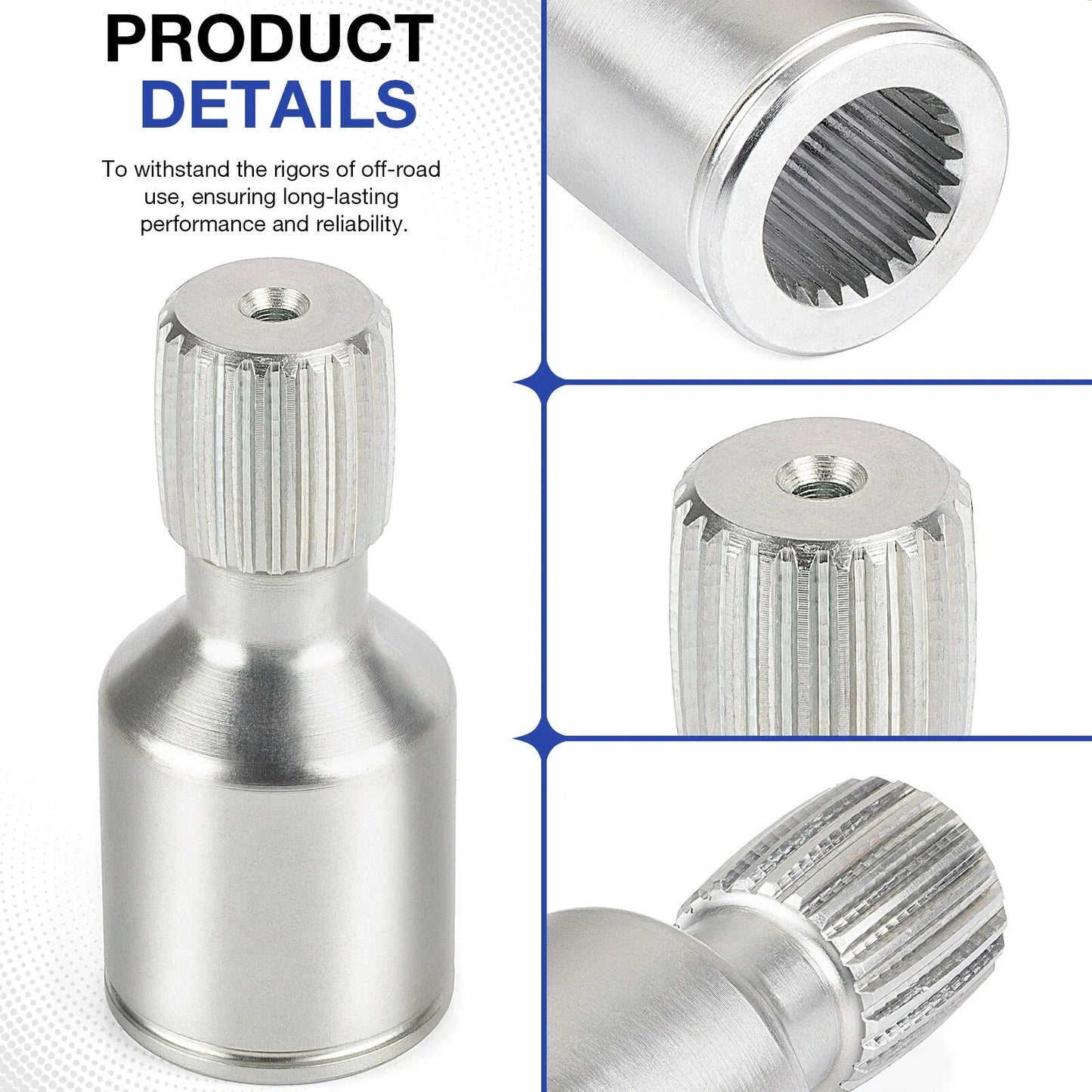 Rear Drive Shaft Coupler & Boot for Arctic Cat Wildcat 1000 4X4 (2012–2019)