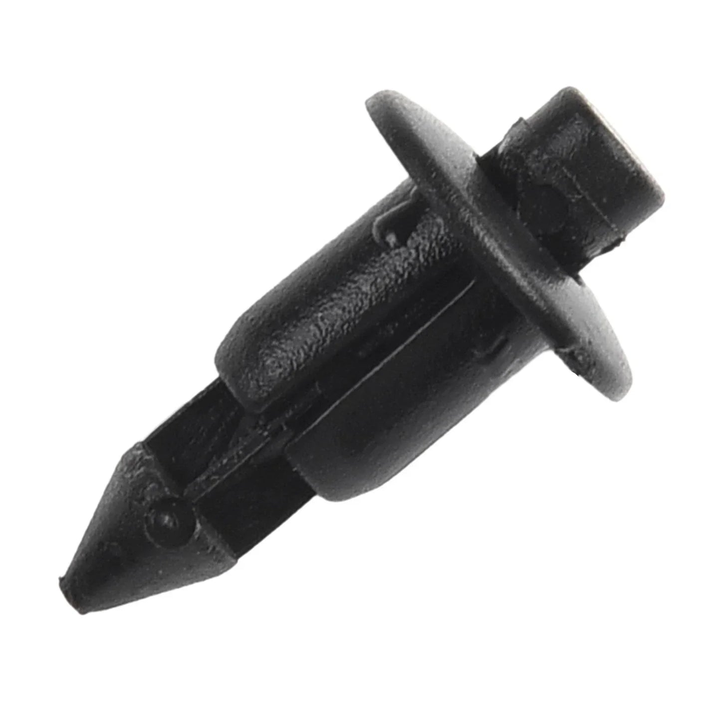 20pcs Black Plastic Panel Fastener Clips 6mm Hole for Retaining Fairings
