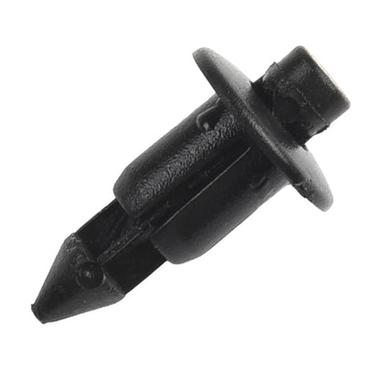 20pcs Black Plastic Panel Fastener Clips 6mm Hole for Retaining Fairings