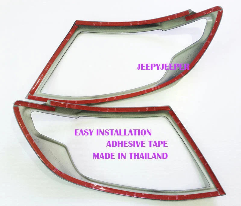 Headlight Lamp Cover Trim for Ford Ranger Wildtrak (2012-2014)