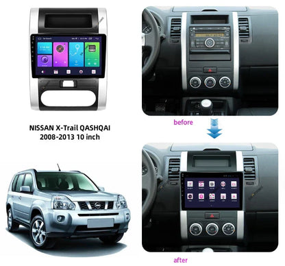 64GB Wireless Apple CarPlay Android Auto BT Radio for Nissan X-Trail (07-14)