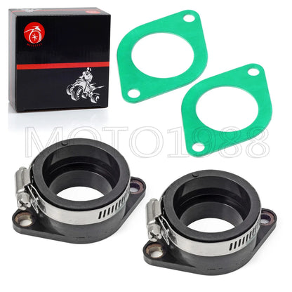 Carb Mounting Boots Intake Boot Clamp for HONDA CB360G CB360T CB360 (1973–1976)