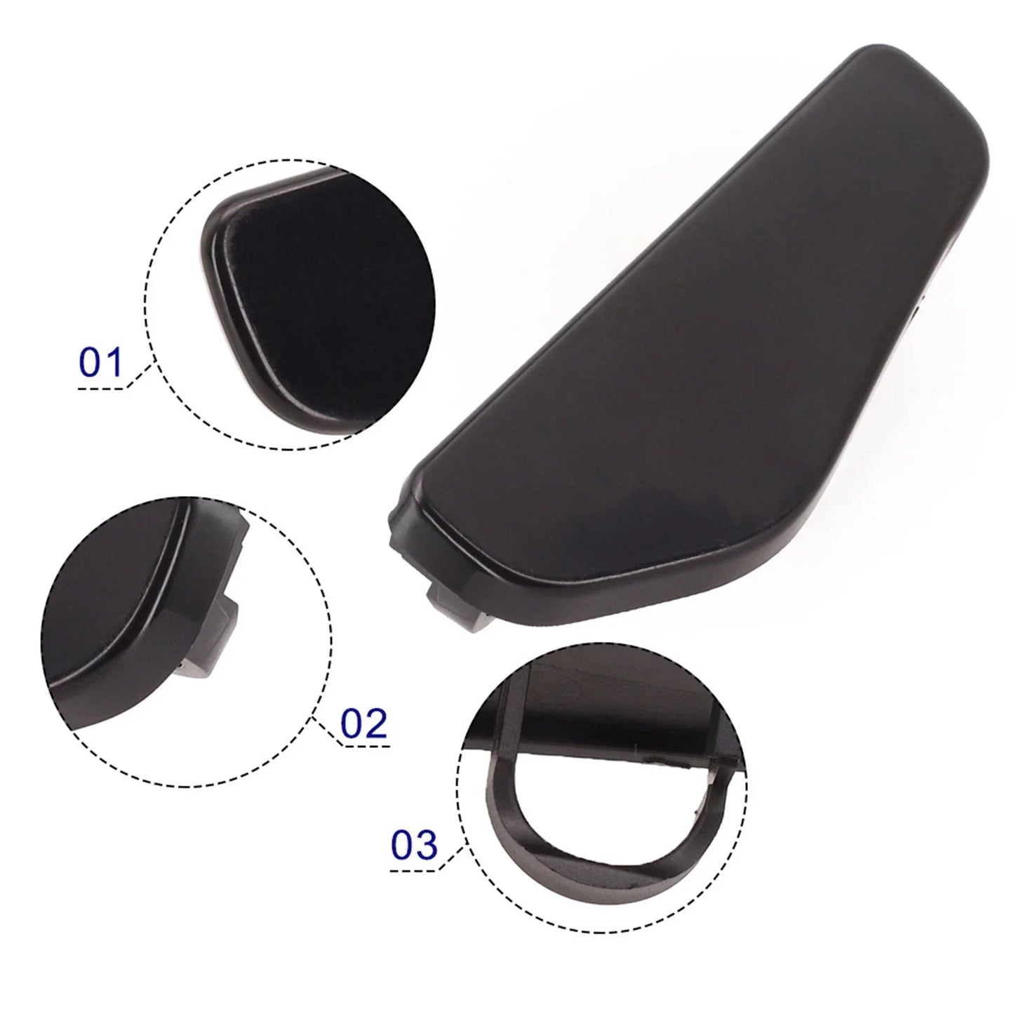 Right Headlight Washer Jet Cover for BMW E46 (1997–2005)