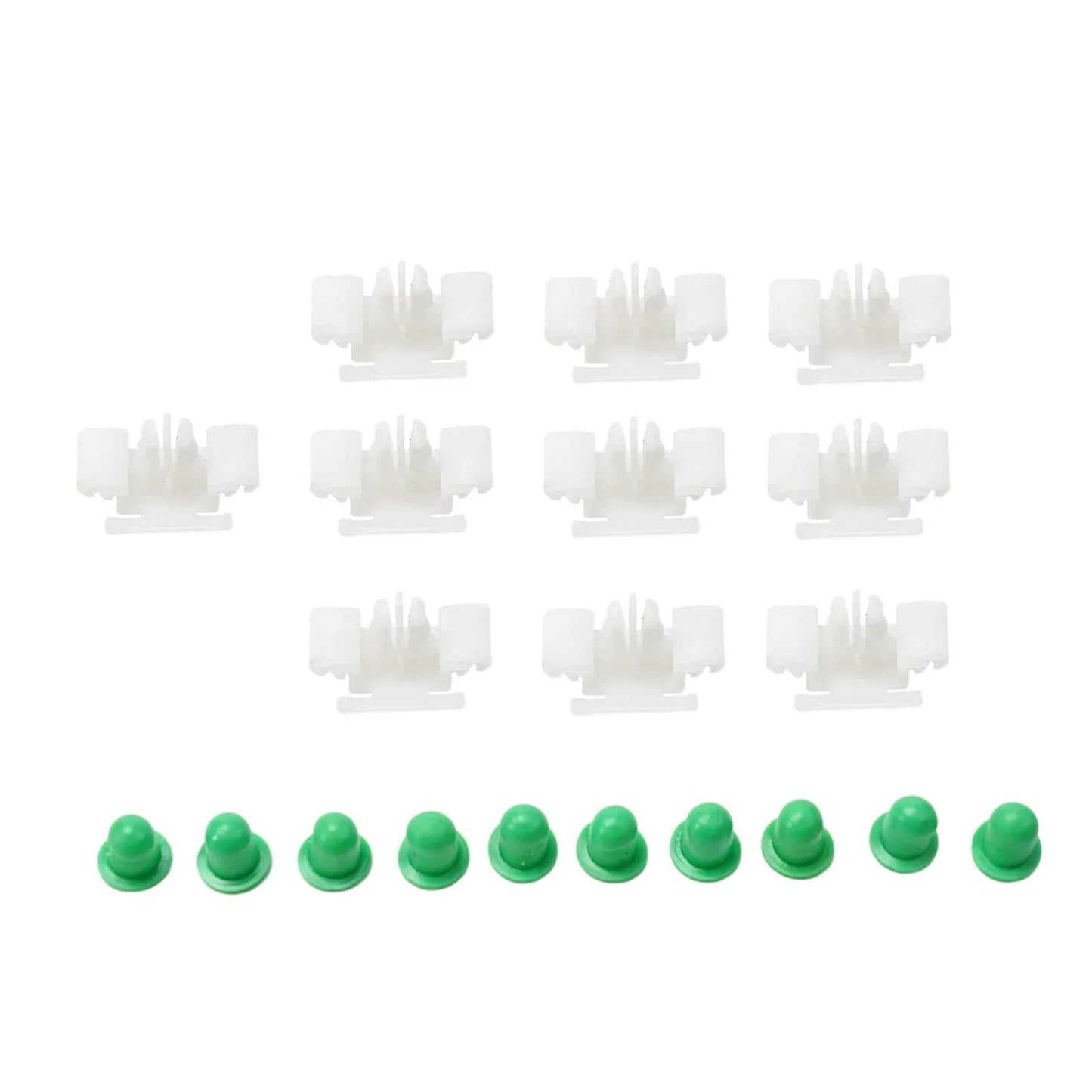 Plastic Clips Side Moulding White Bumpstrip Door