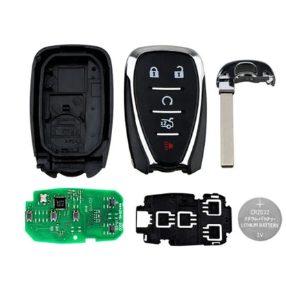 5 Button Smart Remote Key 13589533 433 MHz for Chevy Chevrolet (2010-2015)