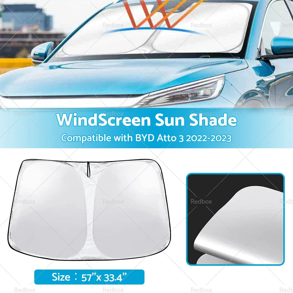 WindScreen Sun Shade for BYD Atto 3 (2022-2023) UV Block Foldable