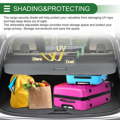Retractable Cargo Cover for Mercedes-Benz B-Class W246 (2011-2018)