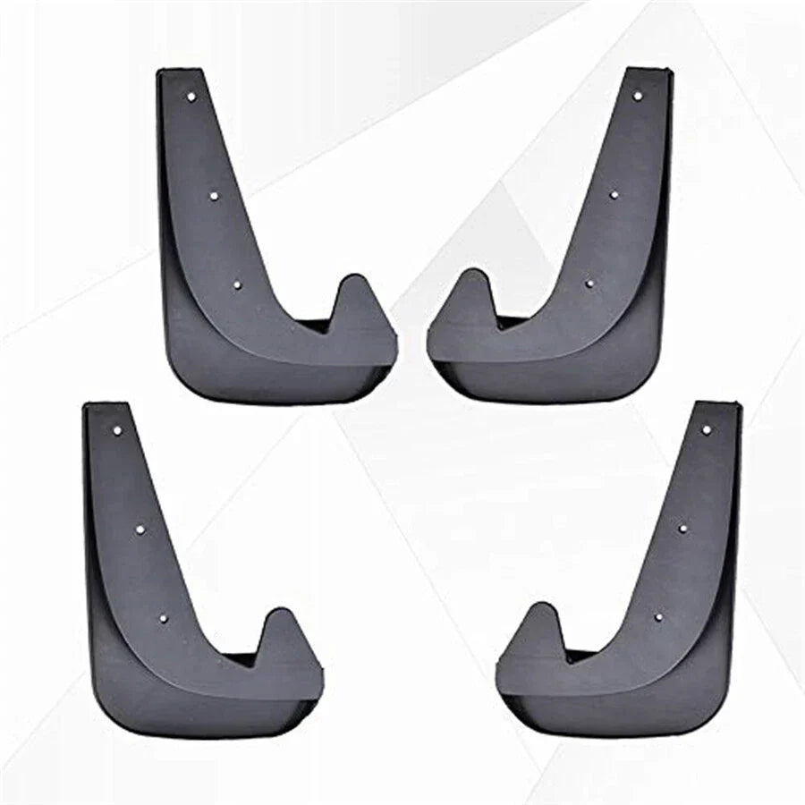 4Pcs EVA Plastic Mudflap Splash Guards for Universal Cars (No Year Specified)