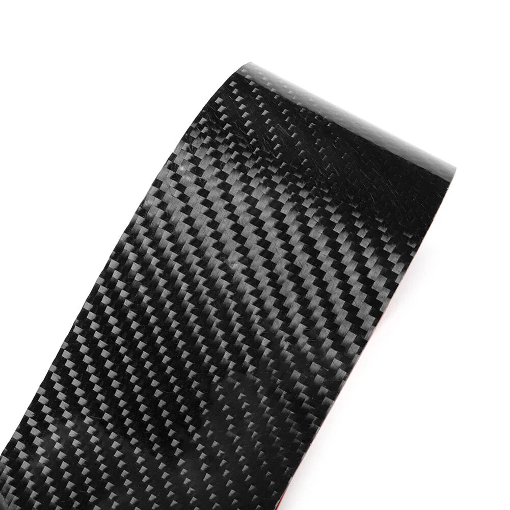 Carbon Fiber Black B-Pillars Cover Trim for VW Golf 8 (2021-2023)
