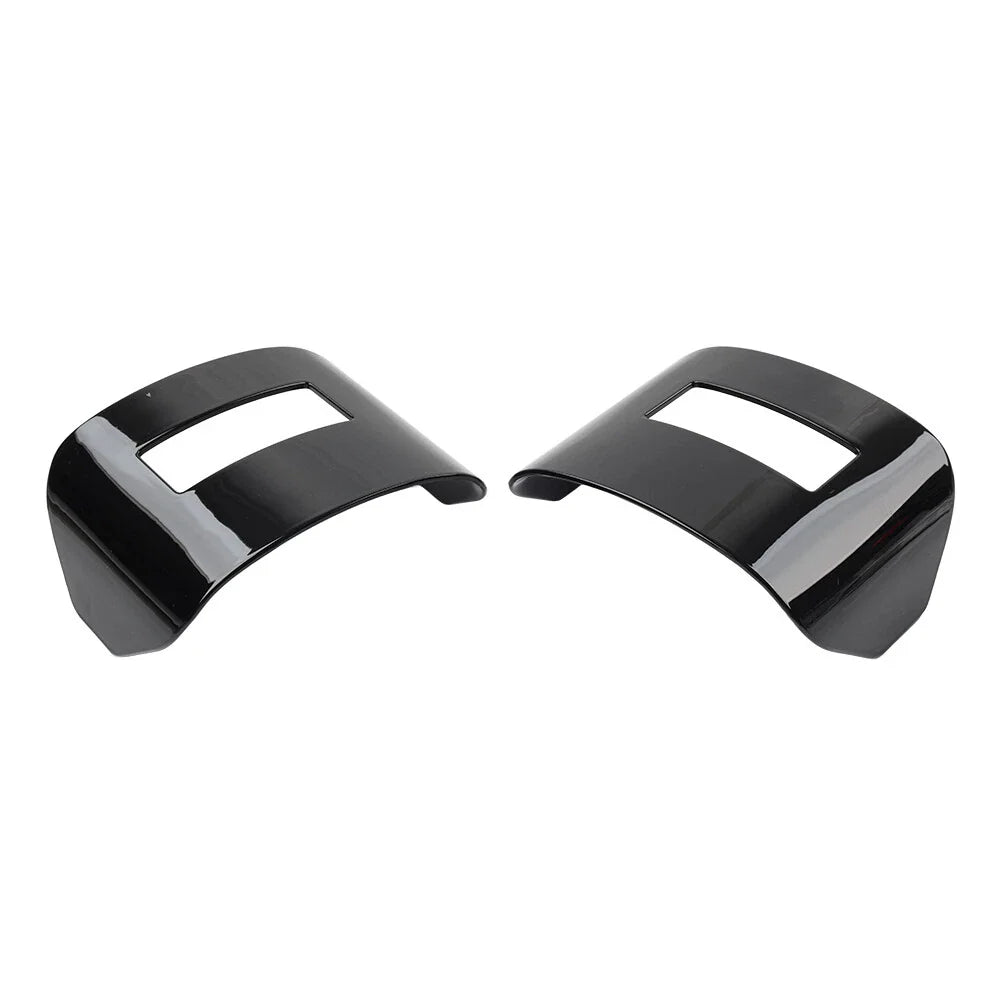 Black Tail Light Visor Covers for Harley Tri Glide FLHTCUTG, Street Glide FLHXXX