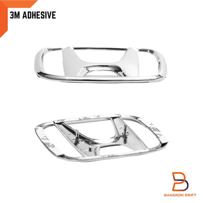 Chrome Front Grille Logo Emblem H for Honda Civic Sedan 2016-2021