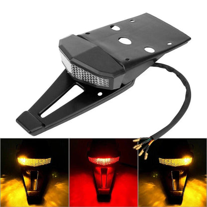 LED Enduro Rear Fender Brake Stop Tail Light Turn Signal for Dirt Bike US