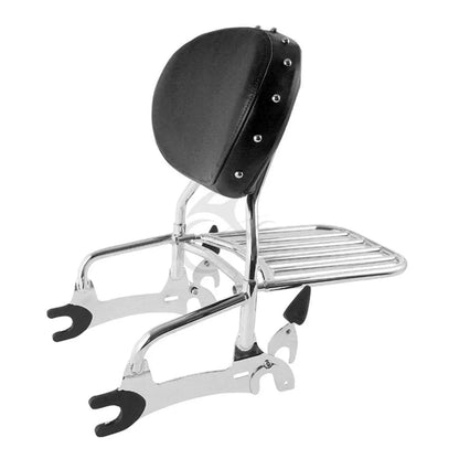 Sissy Bar Backrest Pad Mount Spools for Indian Chieftain Roadmaster (2014 - 2022)