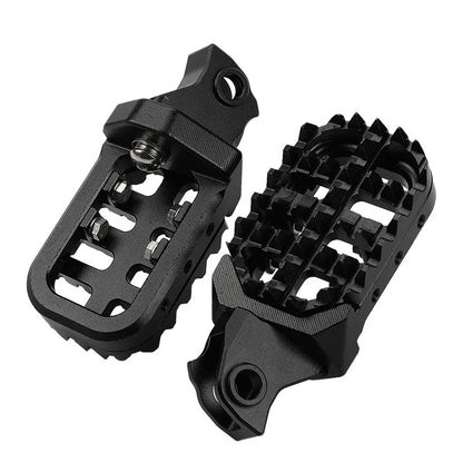 Black Anti-Slip Wider Rider Front Foot Pegs for KOVE 450 Rally (2023)