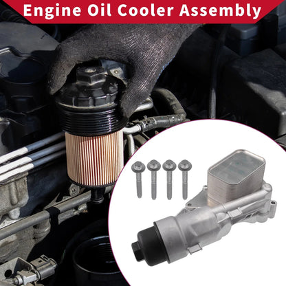 Oil Cooler Filter Housing with Bolt and Seals for BMW I8 (2014-2020)