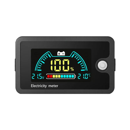 Digital Battery Monitor for Golf Cart with Voltage Alarm and Clear LCD Screen