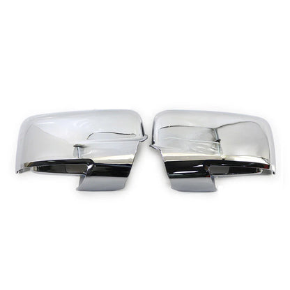 Chrome Mirror Covers with Turn Signal Cutout for Dodge Ram 1500 (2013-2018)