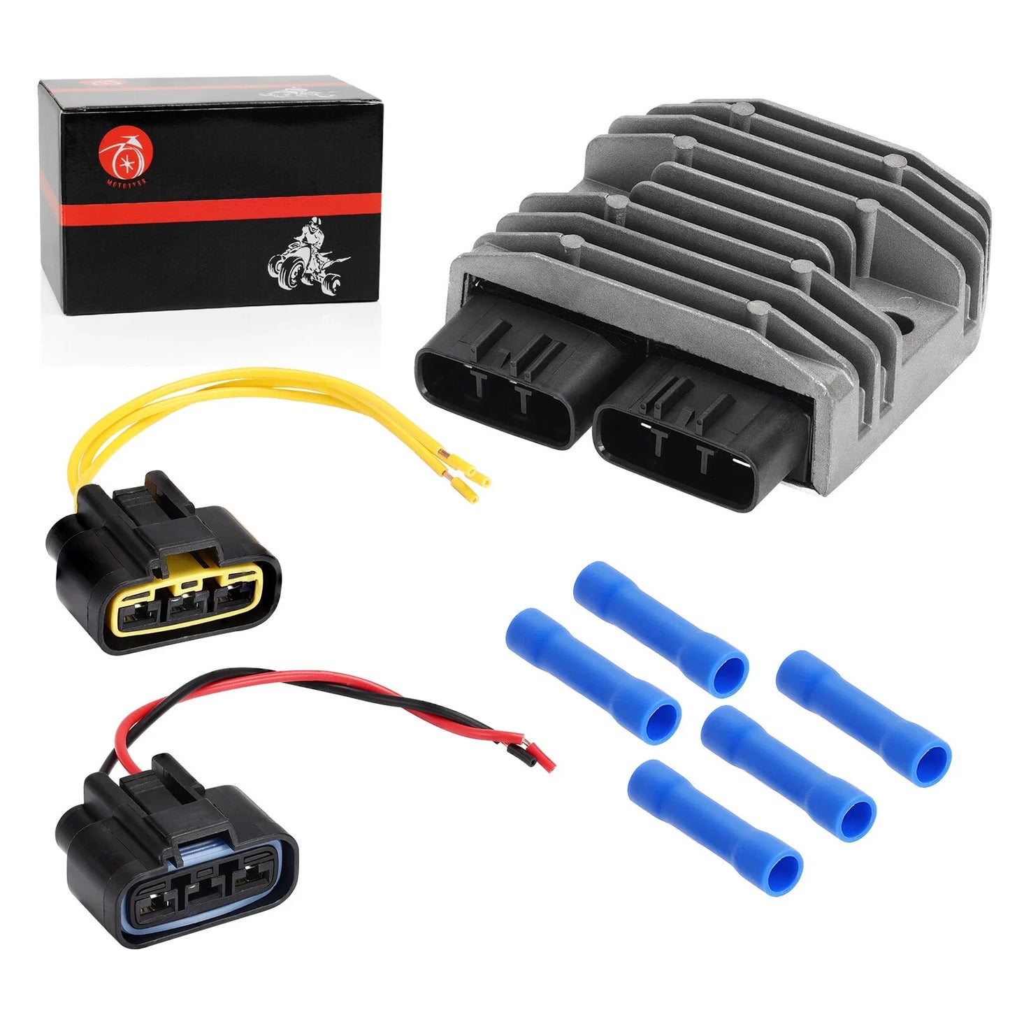 Voltage Regulator W Plug for Yamaha V-Star 950/XVS950 Bolt/Stryker (2009–2014)