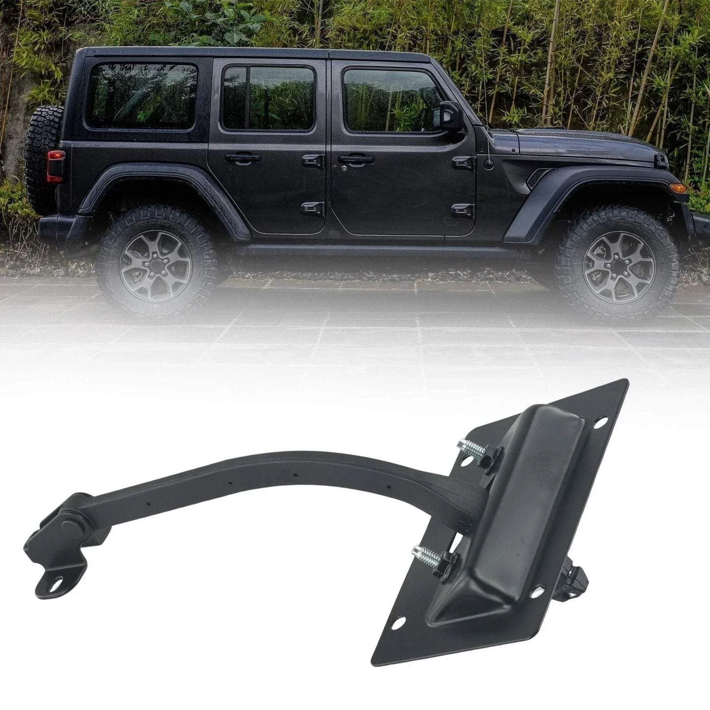 Tailgate Check Strap for Jeep Wrangler JK (2007–2018)