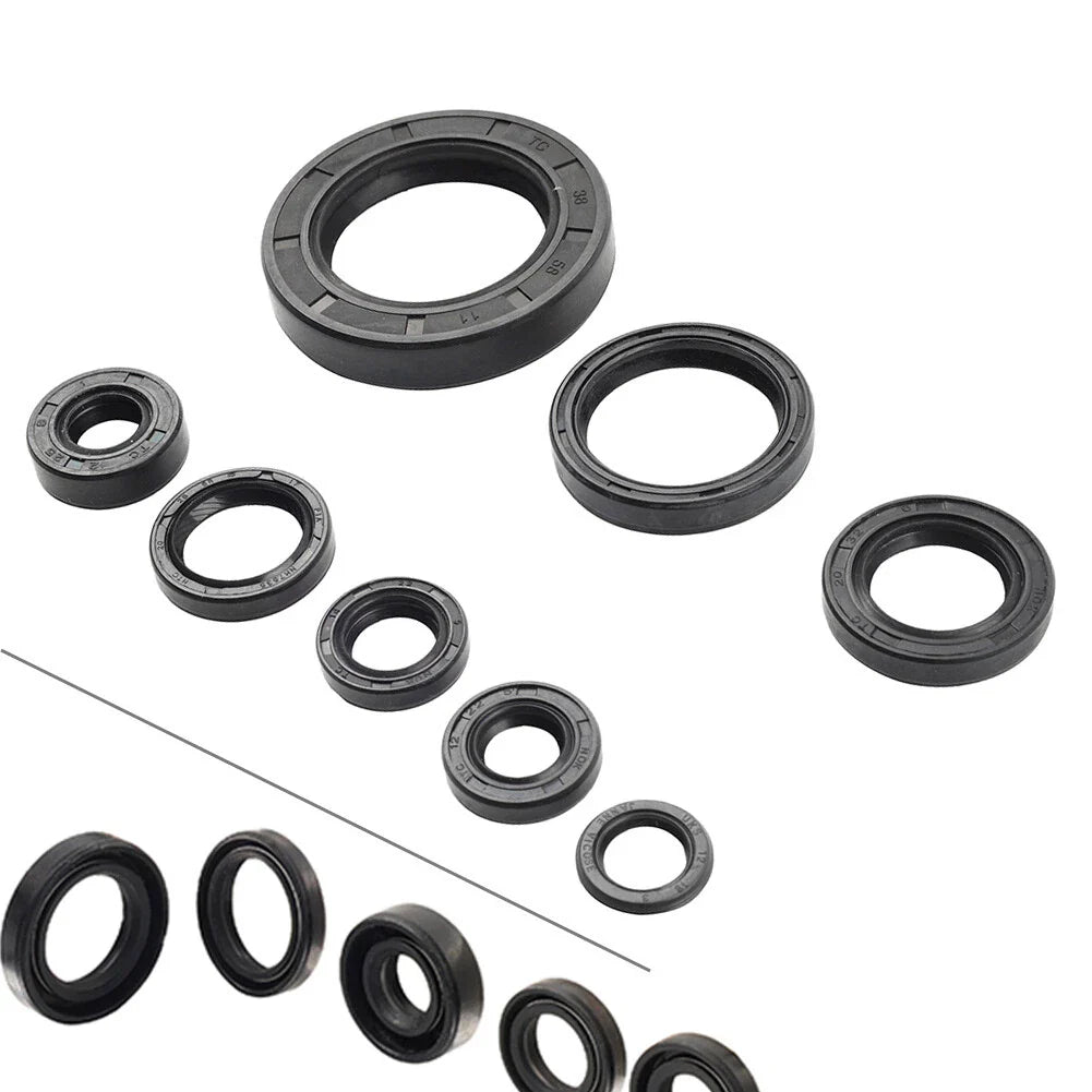 8 x Engine Oil Seal Kit for Honda CR250R CR500R (1988-2001)
