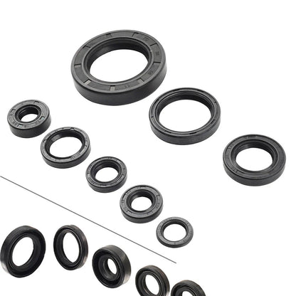 8 x Engine Oil Seal Kit for Honda CR250R CR500R (1988-2001)