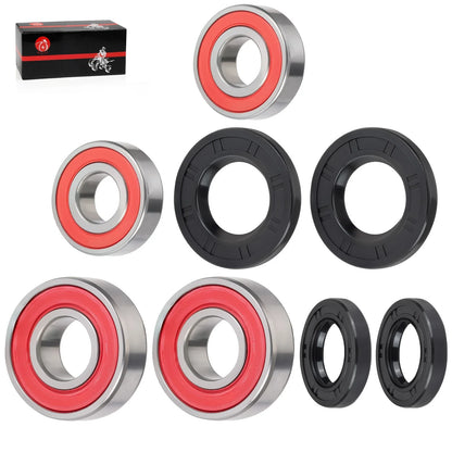 2 x Front Wheel Bearings W/Seals Kit for Polaris Predator 500 (2003–2007)