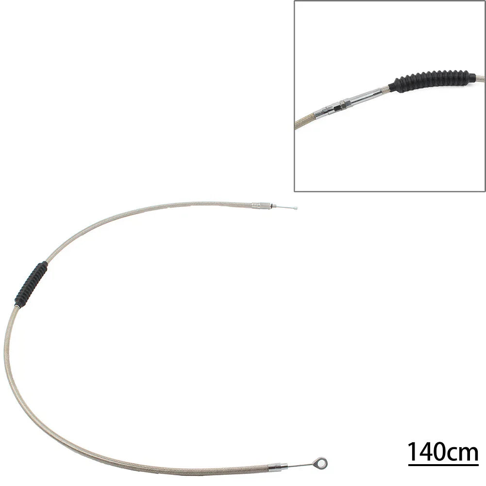 Stainless Clutch Cable for Harley Dyna FXDWG Softail Fatboy Road Glide