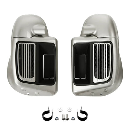 Vented Fairings for Harley Road Glide Touring 2014-2023 Silver Fortune