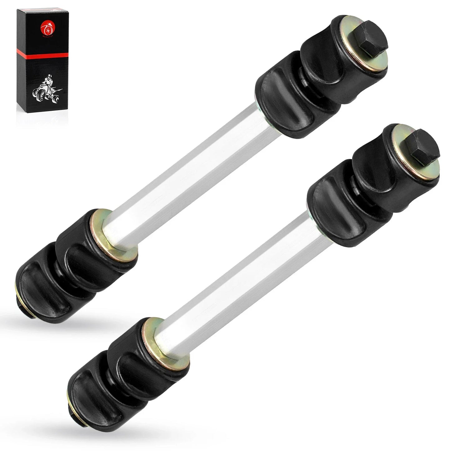 2 x Rear Stabilizer Linkage Rod Shaft Kit for Polaris Ranger 500 (2005–2009)