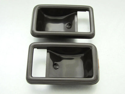 Interior Door Cup Bezels for Toyota Corolla E70 KE70 (1979-1982) - Brown Pair