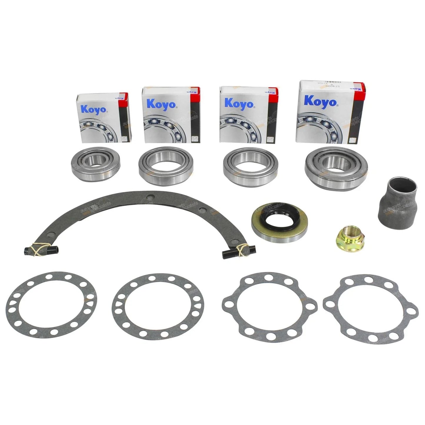 Rear Diff Rebuild + Oil for Toyota Landcruiser (1998–2002)