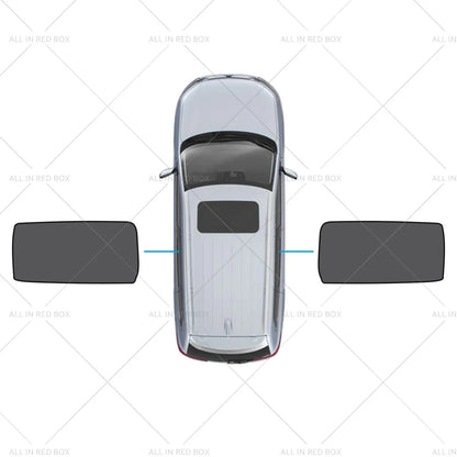 Rear Port Window Magnetic Mesh Sunshades for Kia Carnival (2021-2023)